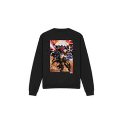 Marvel Unisex Adult X-Men Team Attack Sweatshirt - S, Black