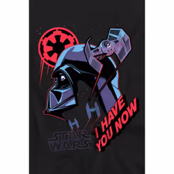 Star Wars Mens I Have You Now T-Shirt - 3XL, Black