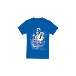 Star Wars Mens Blast Off R2-D2 T-Shirt - XXL, Royal Blue