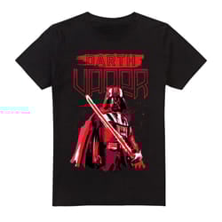 Star Wars Mens Darth Vader Painted T-Shirt - XXL, Black