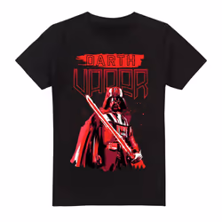 Star Wars Mens Darth Vader Painted T-Shirt - S, Black