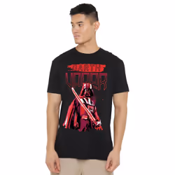 Star Wars Mens Darth Vader Painted T-Shirt - S, Black