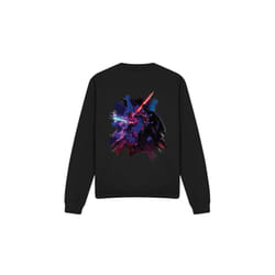 Star Wars Unisex Adult Obi Wan Kenobi Vader Painted Sweatshirt - XL, Black