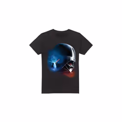 Star Wars Mens Obi Wan Kenobi Vader Poster T-Shirt - XXL, Black