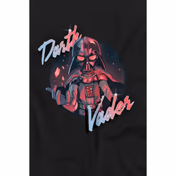 Star Wars Childrens/Kids Darth Vader Wave T-Shirt - 7-8 Years, Black