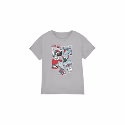 Spider-Man Childrens/Kids Panel Collage T-Shirt - 9-10 Years, Sport Heather
