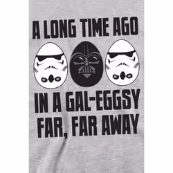 Star Wars Unisex Adult GalEggsy Far, Far Away Sweatshirt - M, Sport Heather