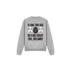 Star Wars Unisex Adult GalEggsy Far, Far Away Sweatshirt - XL, Sport Heather