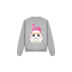 Star Wars Unisex Adult Easter Bunny Stormtrooper Sweatshirt - XL, Sport Heather