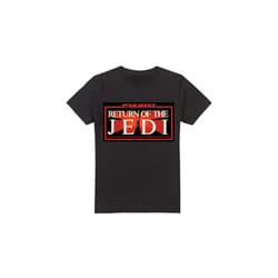 Star Wars Mens Jedi Warp T-Shirt - XL, Black