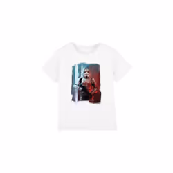 Star Wars Childrens/Kids Obi Wan Kenobi Painted T-Shirt - 7-8 Years, White