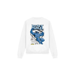 Marvel Unisex Adult X-Men Beast Comic Sweatshirt - XL, White