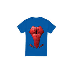 Spider-Man Mens Costume T-Shirt - S, Royal Blue