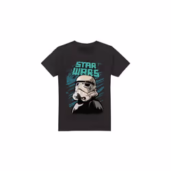 Star Wars Mens Street Glare Stormtrooper T-Shirt - S, Black