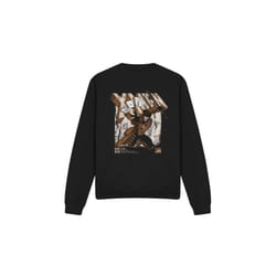 Marvel Unisex Adult X-Men Gambit Infographic Sweatshirt - L, Black