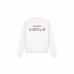 Star Wars Unisex Adult Andor Logo Sweatshirt - XL, White