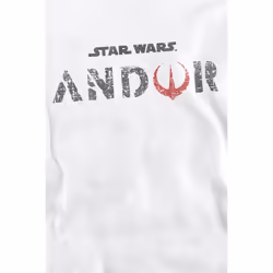 Star Wars Unisex Adult Andor Logo Sweatshirt - XL, White