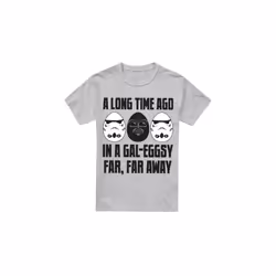 Star Wars Mens GalEggsy Far, Far Away T-Shirt - S, Sport Heather