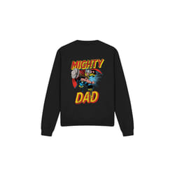 Thor Unisex Adult Mighty Dad Sweatshirt - L, Black