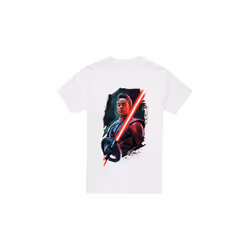 Star Wars Mens Obi Wan Kenobi Reva Painted T-Shirt - 3XL, White