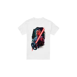 Star Wars Mens Obi Wan Kenobi Reva Painted T-Shirt - 3XL, White