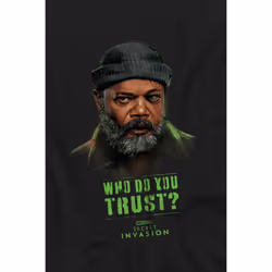 Marvel Mens Secret Invasion T-Shirt - S, Black
