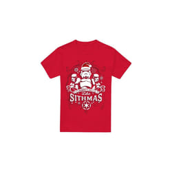 Star Wars Mens Beginning To Look A Lot Like Sithmus Christmas T-Shirt - L, Red