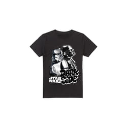 Star Wars Mens Dark Side Duo T-Shirt - XL, Black