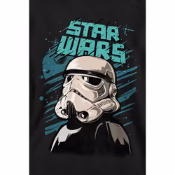 Star Wars Unisex Adult Street Glare Stormtrooper Sweatshirt - XXL, Black