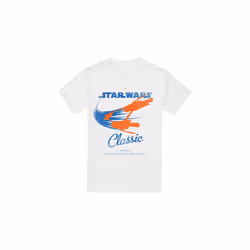 Star Wars Mens Classic T-Shirt - L, White