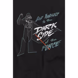 Star Wars Childrens/Kids Give Yourself To The Darkside T-Shirt - 7-8 Years, Black
