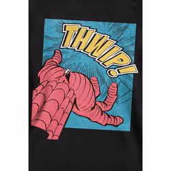 Spider-Man Unisex Adult Thwip Sweatshirt - S, Black