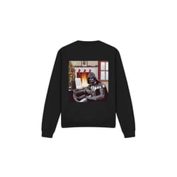 Star Wars Unisex Adult Christmas Carols Darth Vader Sweatshirt - S, Black