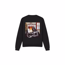 Star Wars Unisex Adult Christmas Carols Darth Vader Sweatshirt - L, Black