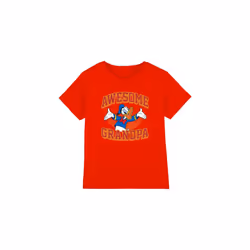 Disney Childrens/Kids Awesome Grandpa Donald Duck T-Shirt - 7-8 Years, Red