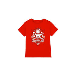 Star Wars Childrens/Kids Beginning To Look A Lot Like Sithmus Christmas T-Shirt - 12-13 Years, Red