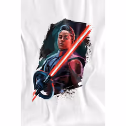 Star Wars Childrens/Kids Obi Wan Kenobi Reva Painted T-Shirt - 5-6 Years, White