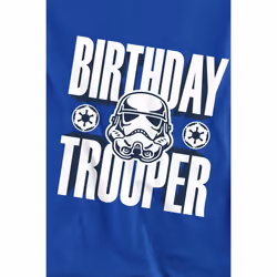 Star Wars Unisex Adult Birthday Troopers Sweatshirt - S, Royal Blue