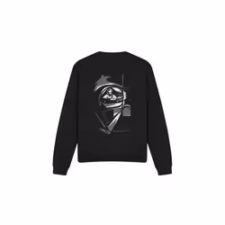 Star Wars Unisex Adult Obi Wan Kenobi Vader Eye Sweatshirt - S, Black