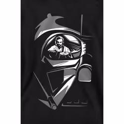 Star Wars Unisex Adult Obi Wan Kenobi Vader Eye Sweatshirt - S, Black
