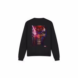 Marvel Unisex Adult X-Men Magneto Comic Cover Sweatshirt - XL, Black