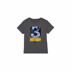 Star Wars Childrens/Kids R2-D2 Space 3rd Birthday T-Shirt - 9-10 Years, Charcoal