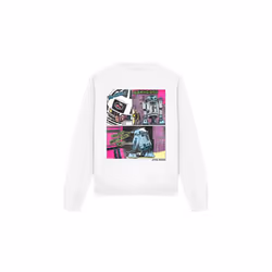 Star Wars Unisex Adult To The Rescue R2-D2 Sweatshirt - L, White