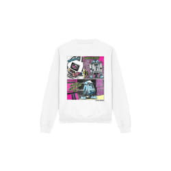 Star Wars Unisex Adult To The Rescue R2-D2 Sweatshirt - XXL, White