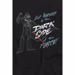 Star Wars Mens Give Yourself To The Darkside T-Shirt - 3XL, Black