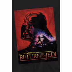Star Wars Mens Return Of The Jedi Block T-Shirt - XXL, Black