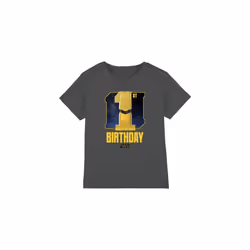 Star Wars Childrens/Kids C3PO Space 1st Birthday T-Shirt - 12-13 Years, Charcoal