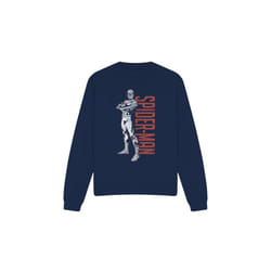 Spider-Man Unisex Adult Hero Stance Sweatshirt - L, Navy