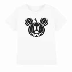 Disney Childrens/Kids Mickey Mouse Pumpkin Head T-Shirt - 12-13 Years, White