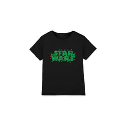 Star Wars Childrens/Kids Christmas Lights Logo T-Shirt - 3-4 Years, Black